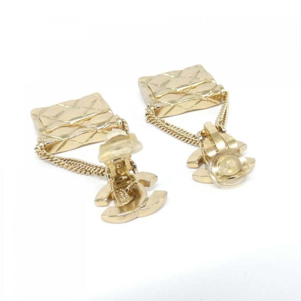 CHANEL Authentic Gold Earrings - Picture 4 of 4